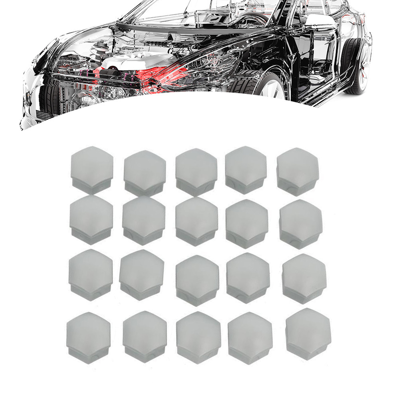 XC40 S40 V50 V40 C70 Arabalar için tasarlanmış plastik Lug Nut Kapak 31471687