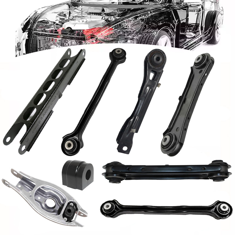 Otomatik Parçalar Arka Tekerlek Alt Süspansiyon 33326777980 Kontrol Destek Kol 33326763477 BMW E90 E91 E92 E93 E81 E82 E87 için