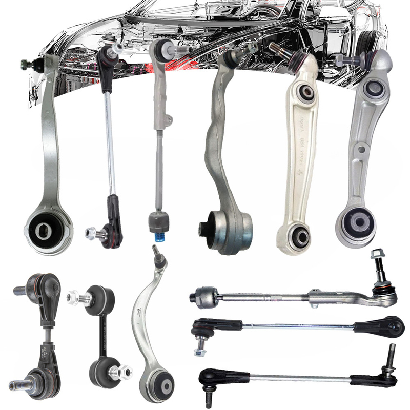 Yeni Enerji Elektrikli Araç Parçaları Dikiş Çubuk Stabilizer Bar Ön Alt Düz / Eğilmiş Kol Montajı BMW I4 (G26) 2022-