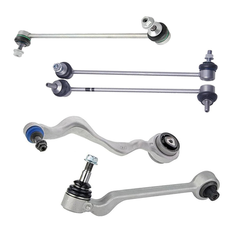 Otomatik Parçalar Ön Stabilizatör Çubuk Top Başlığı BMW 6 Serisi E63 E64 2004- M6 2006-2010 için Ön Alt Kontrol Kol Montajı