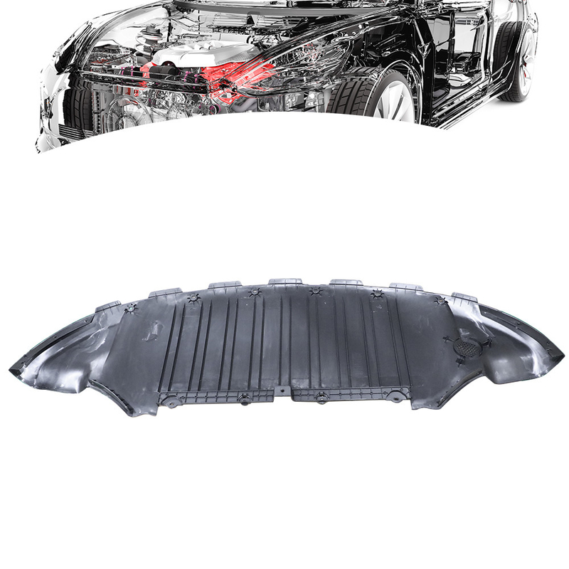 Womala Front Bumper Valance Shield Cover 1493760-00-A-P Model Y SUV için Siyah