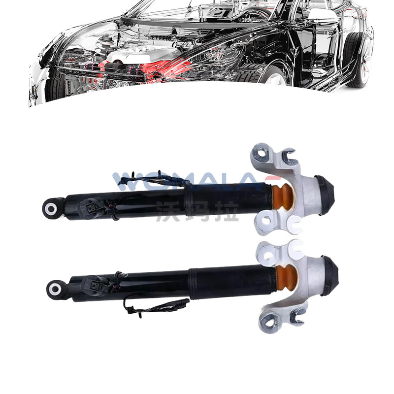 WOMALA Rear Left and Right Shock Absorber with Active 4C Suspension Compatible 31429978 31429979 for XC60 (2018-Onwards)


