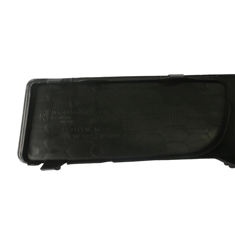 WOMALA Alt sağ tampon sis lambası kapağı Dekoratif çerçeve 30655930 Volvo V70 S80 2007 ila 2013 için 30655929