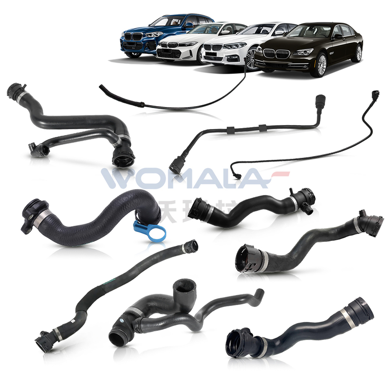 Womala Otomotiv Parçaları 1712 7531 768 1712 8602 870 BMW için Radyatör hortumu soğutma su boruları
