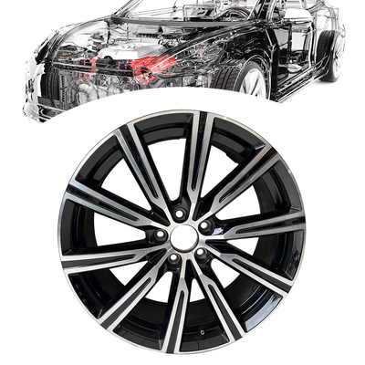 19 inç MK2 Black Diamond Cut Alloy Wheel 31423852 XC60 için