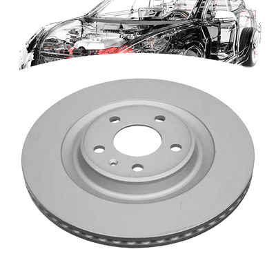 Cayenne Macan Panamera SUV modelleri için arka disk fren rotoru 95B615601G